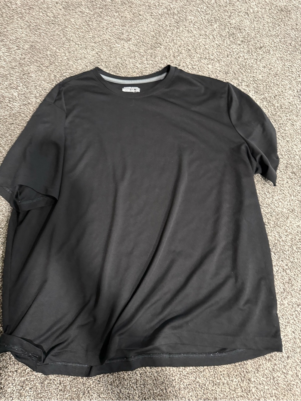 STARTER Black Short Sleeve Crew Neck Tee